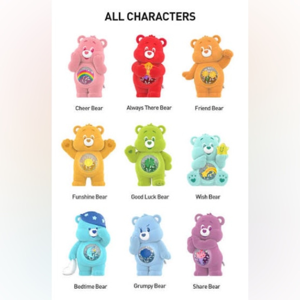 Authentic Care Bears Colorful Hugs Blind Box 🌈🐻 - Picture 4 of 4